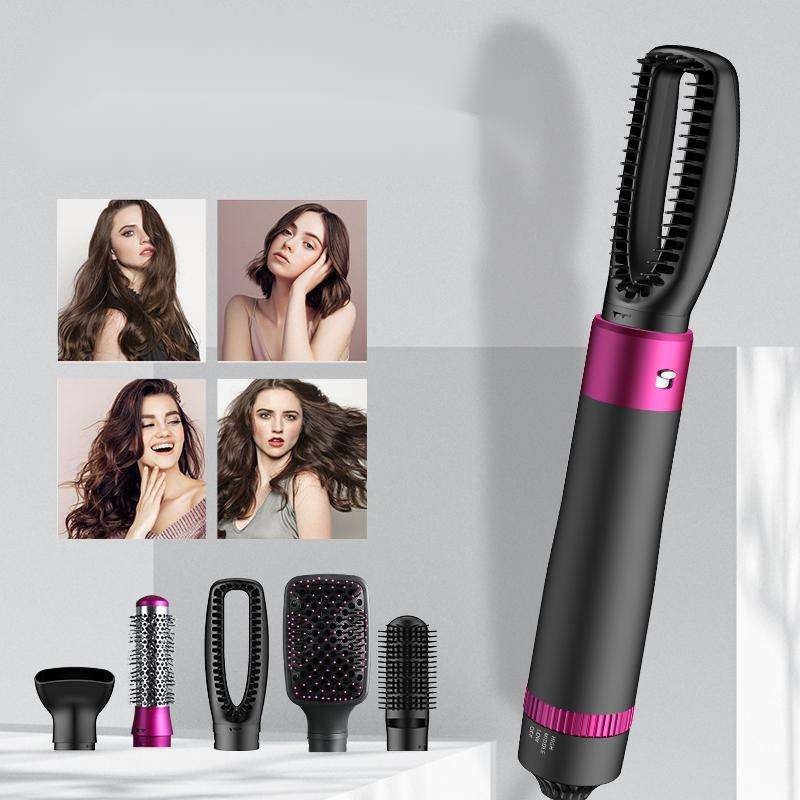 "5-in-1 Ionic Hot Air Brush: Dry, Style, and Volumize Effortlessly!"