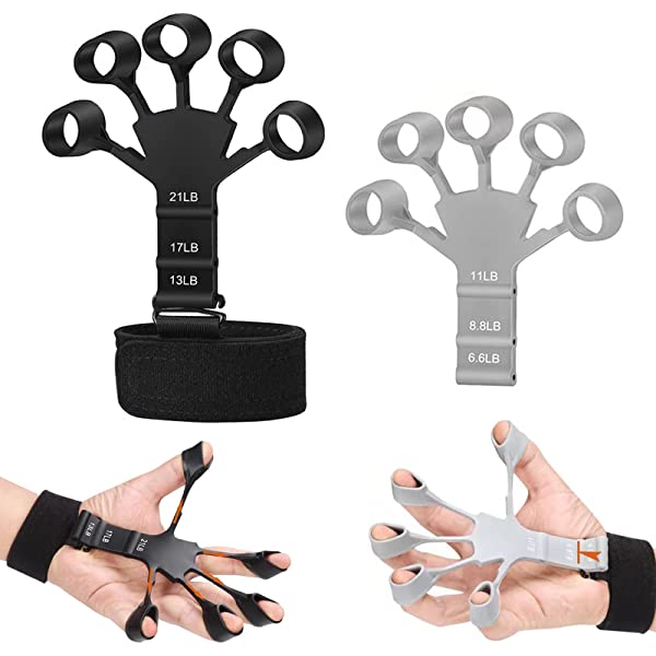 "Metal-Hook Grip Strength Trainer: Enhance Your Hand and Forearm Power" - Dubai Marts