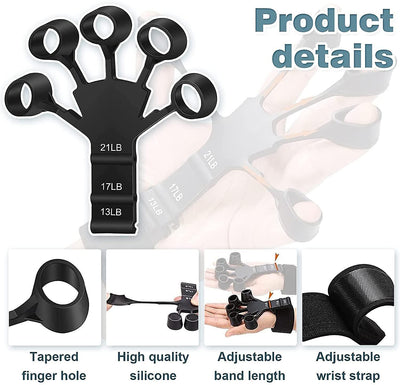 "Metal-Hook Grip Strength Trainer: Enhance Your Hand and Forearm Power" - Dubai Marts