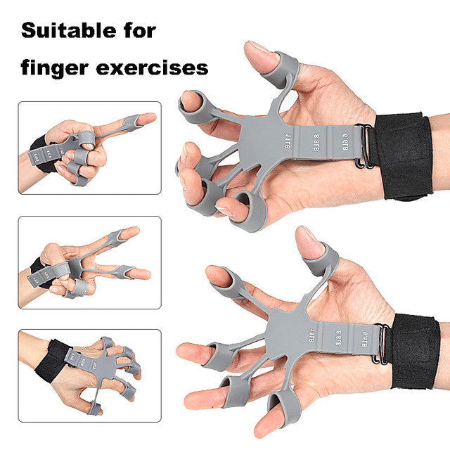 "Metal-Hook Grip Strength Trainer: Enhance Your Hand and Forearm Power" - Dubai Marts