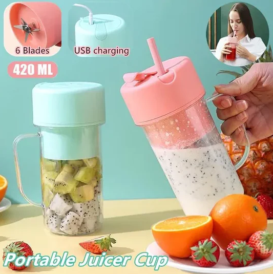 Juicer Cup "Portable Juicer Cup: Blend and Go with Ease" - Dubai Marts