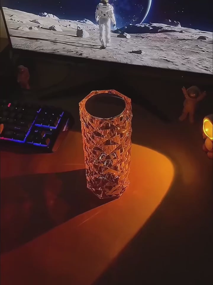 LED Crystal Table Lamp